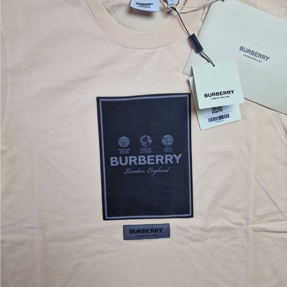 Burberry Cream Men's Shirt